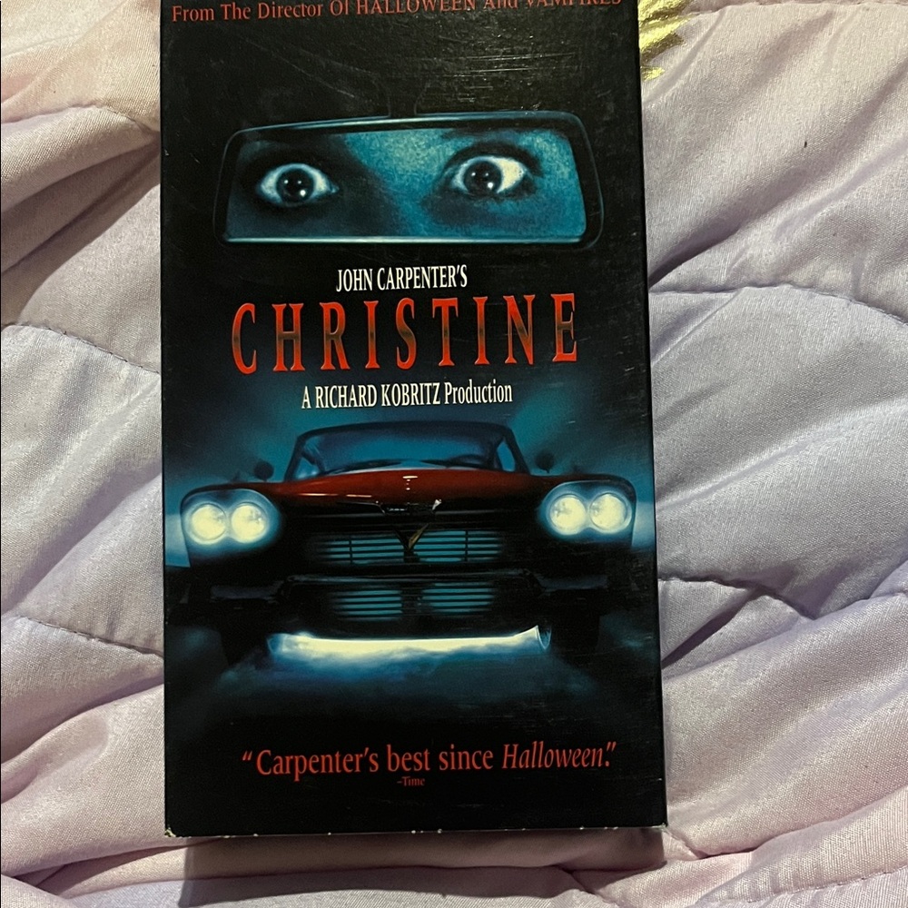 Christine VHS